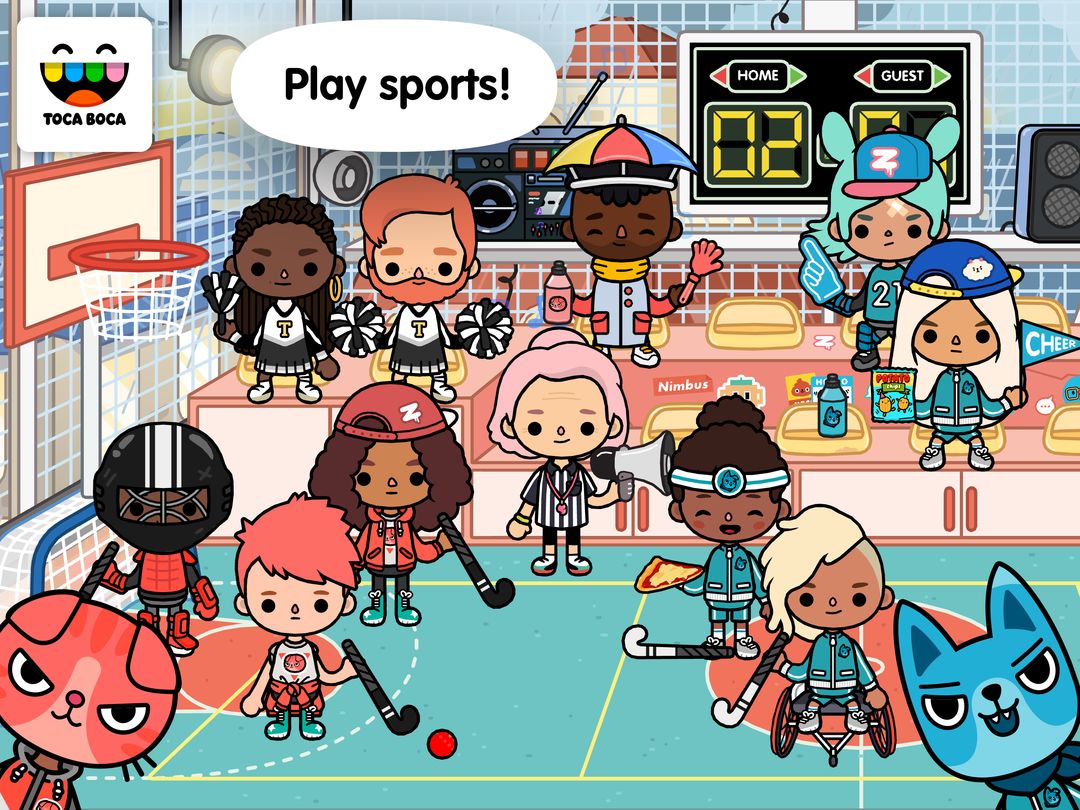 Screenshot of Toca Life: After School