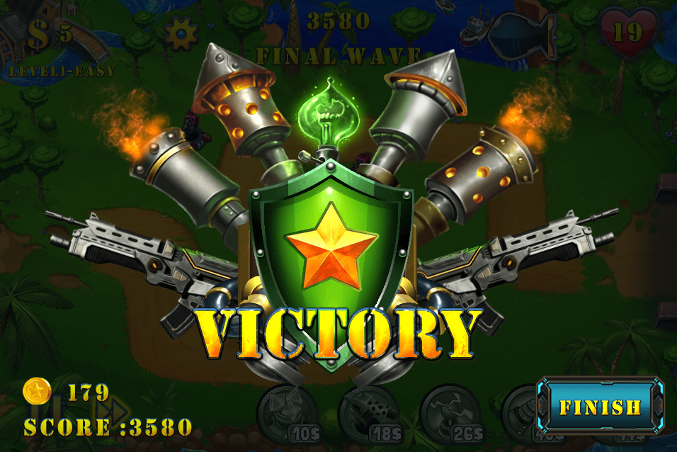 Defense Zone TD ゲームのスクリーンショット