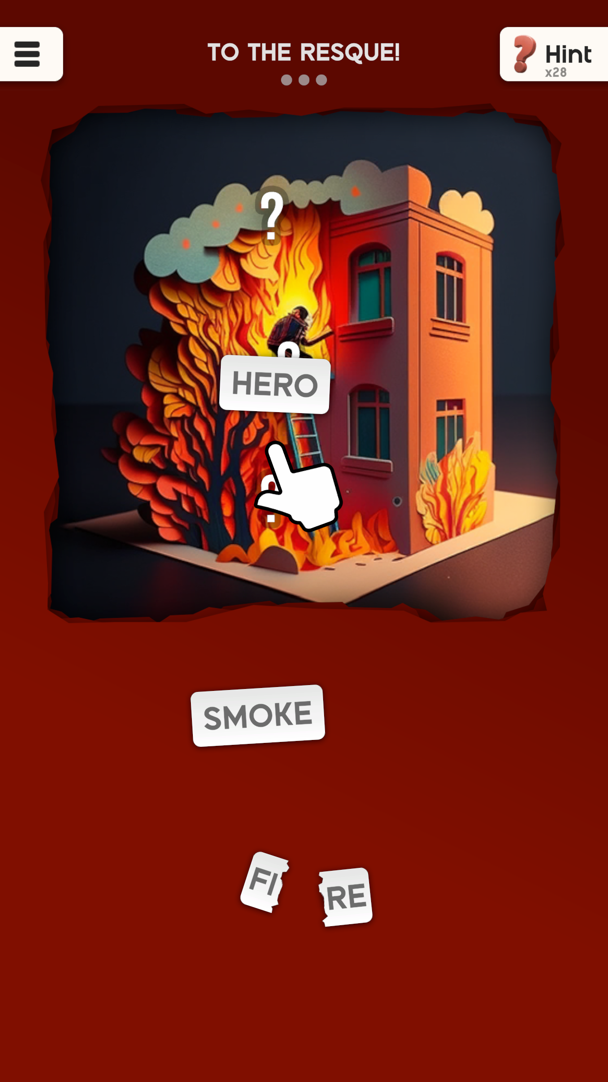Word Merge Deluxe Game Screenshot
