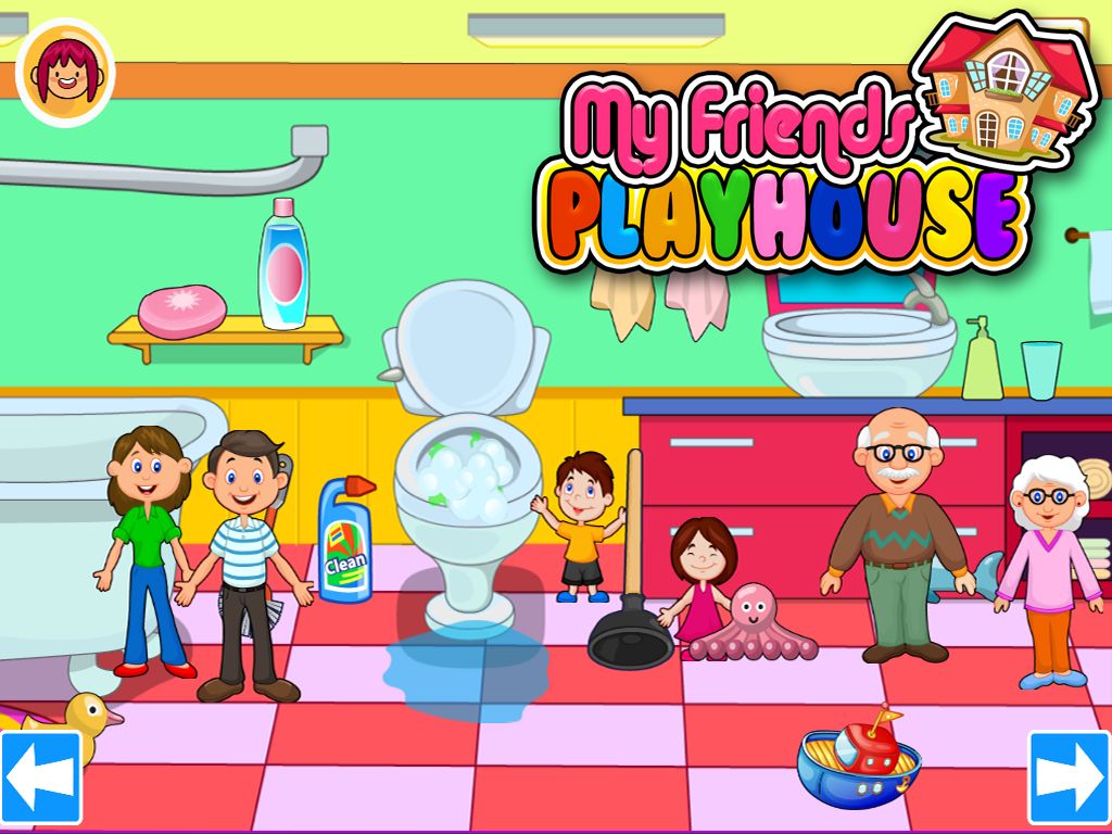My Pretend House - Kids Family & Dollhouse Games遊戲截圖