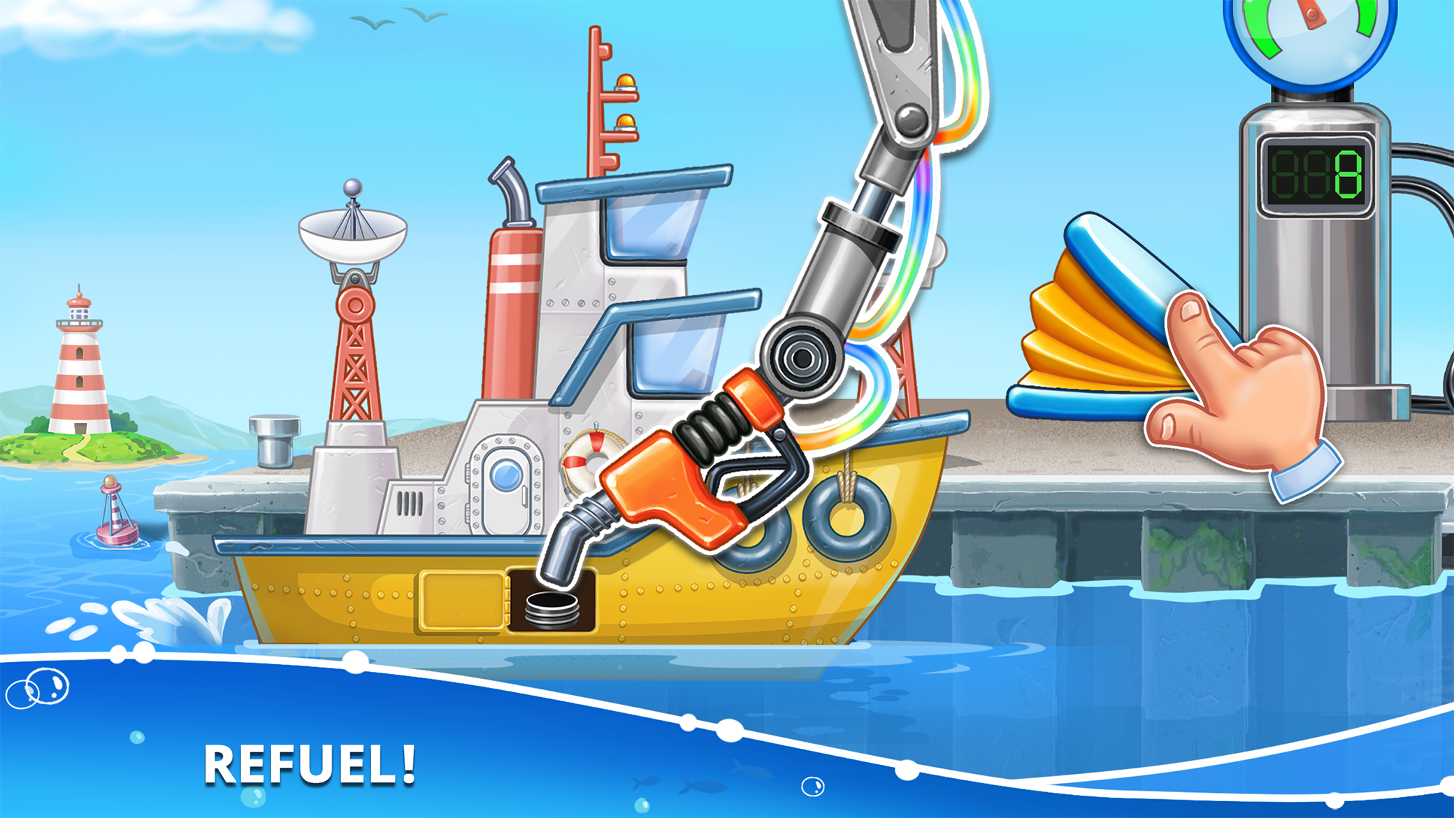 Island building! Build a house Game Screenshot