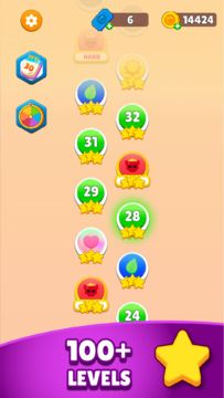 Rotate ring color puzzle Game Screenshot