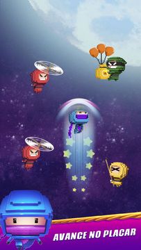 Captura de Tela do Jogo Ninja Up! - Saltos sem fim