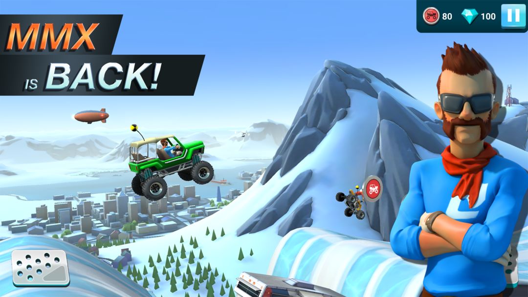 MMX Hill Dash 2 – Offroad Truck, Car & Bike Racing ภาพหน้าจอเกม