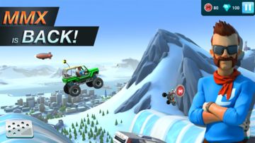 Cuplikan Layar Game MMX Hill Dash 2 – Offroad Truck, Car & Bike Racing