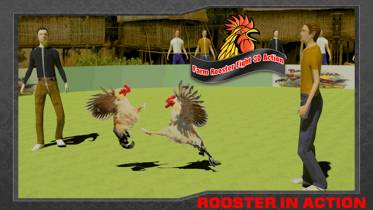 Farm Deadly Rooster Fighting ภาพหน้าจอเกม