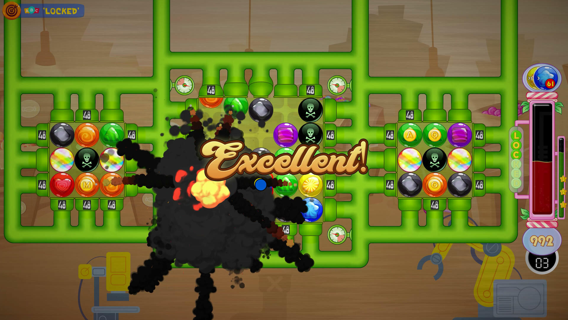 Screenshot of Paintball 3 - Candy Match Factory