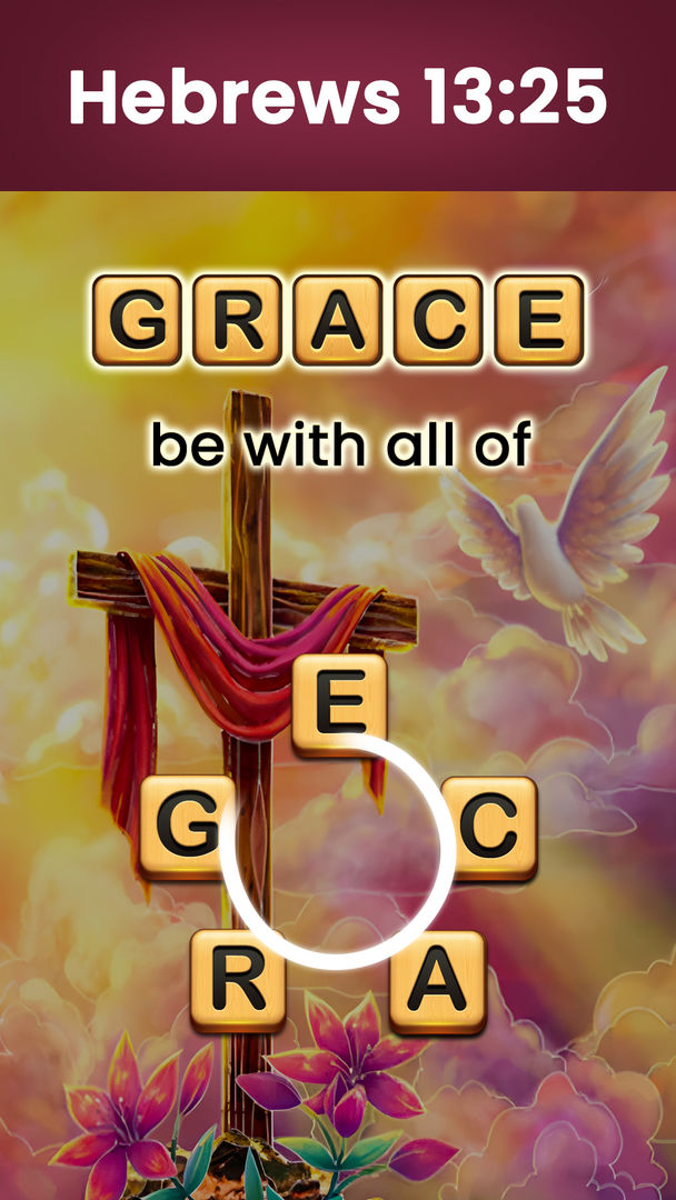 Bible Word Puzzle - Word Games ภาพหน้าจอเกม
