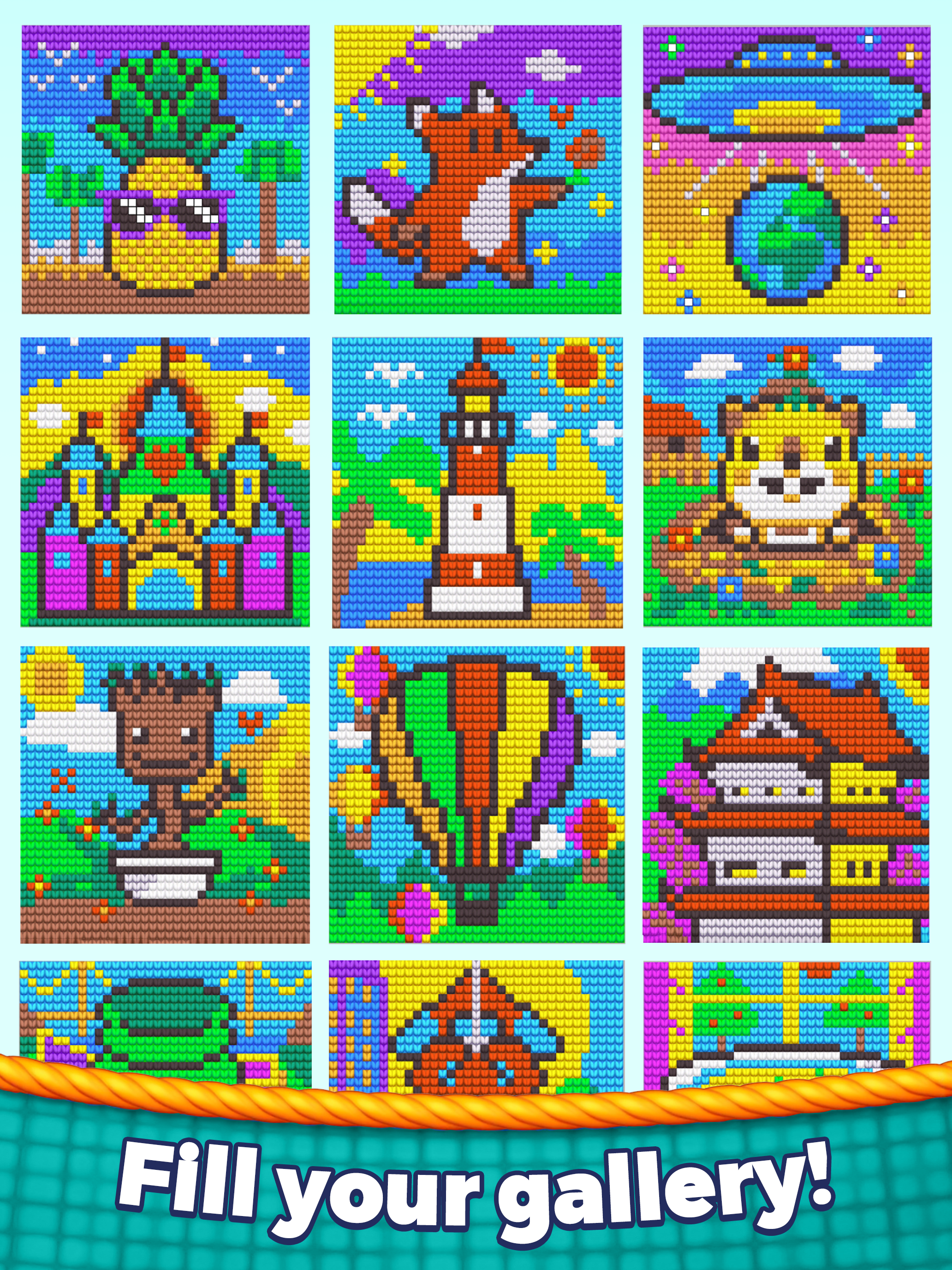 Color Wool Screw Game Screenshot