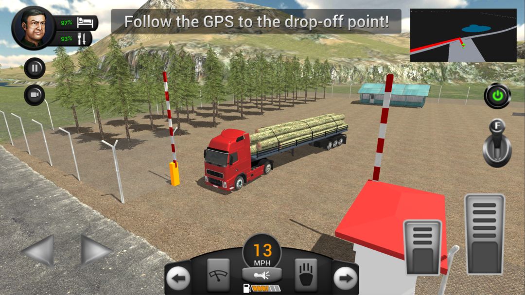 Real Truck Driving Simulator screenshot game