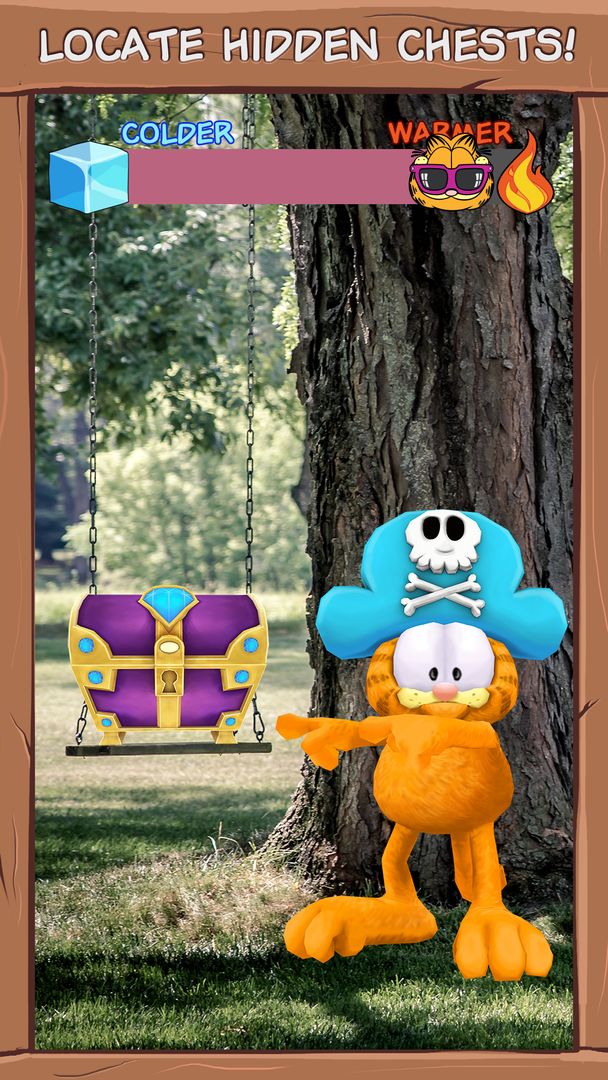 Garfield GO - AR Treasure Hunt screenshot game