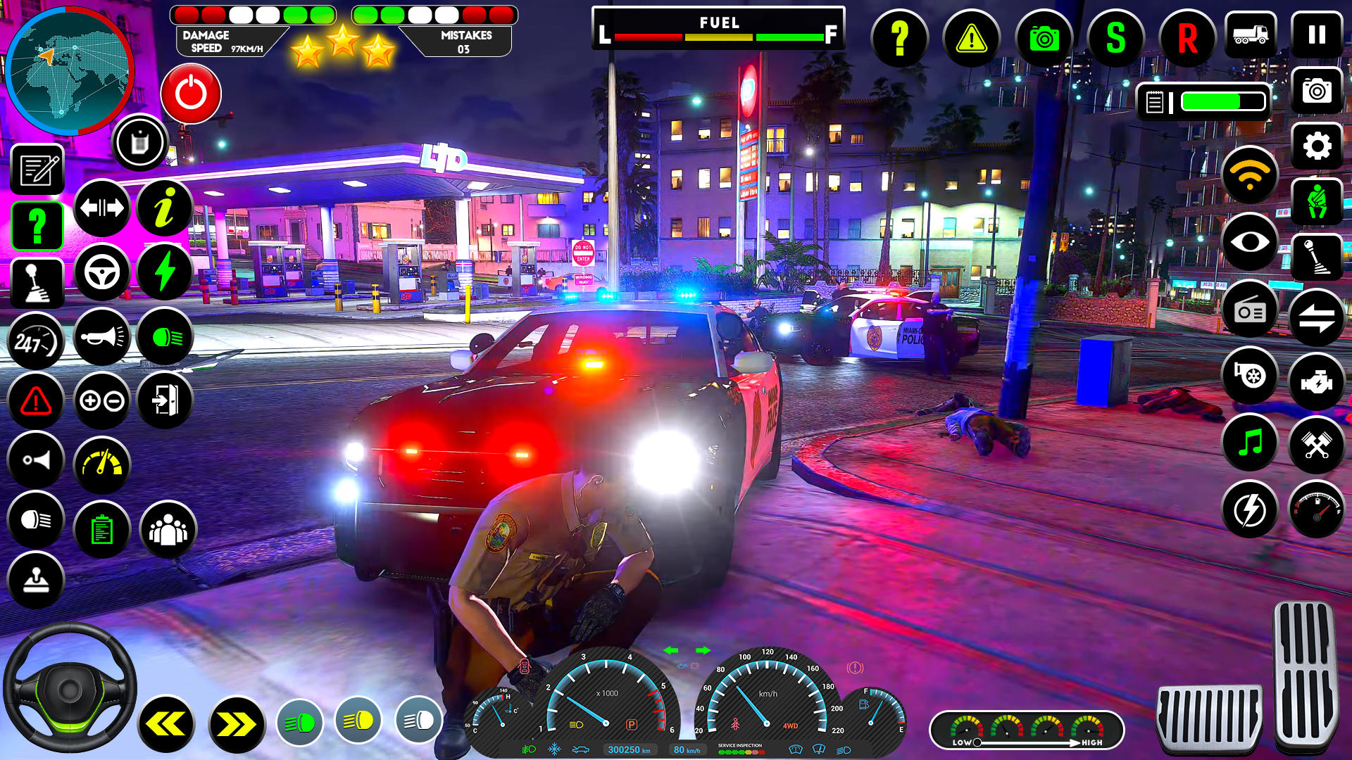 Скриншот игры Police Car Game : Car Parking