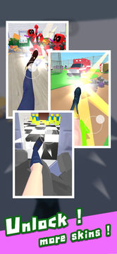 Rainbow Kick ภาพหน้าจอเกม