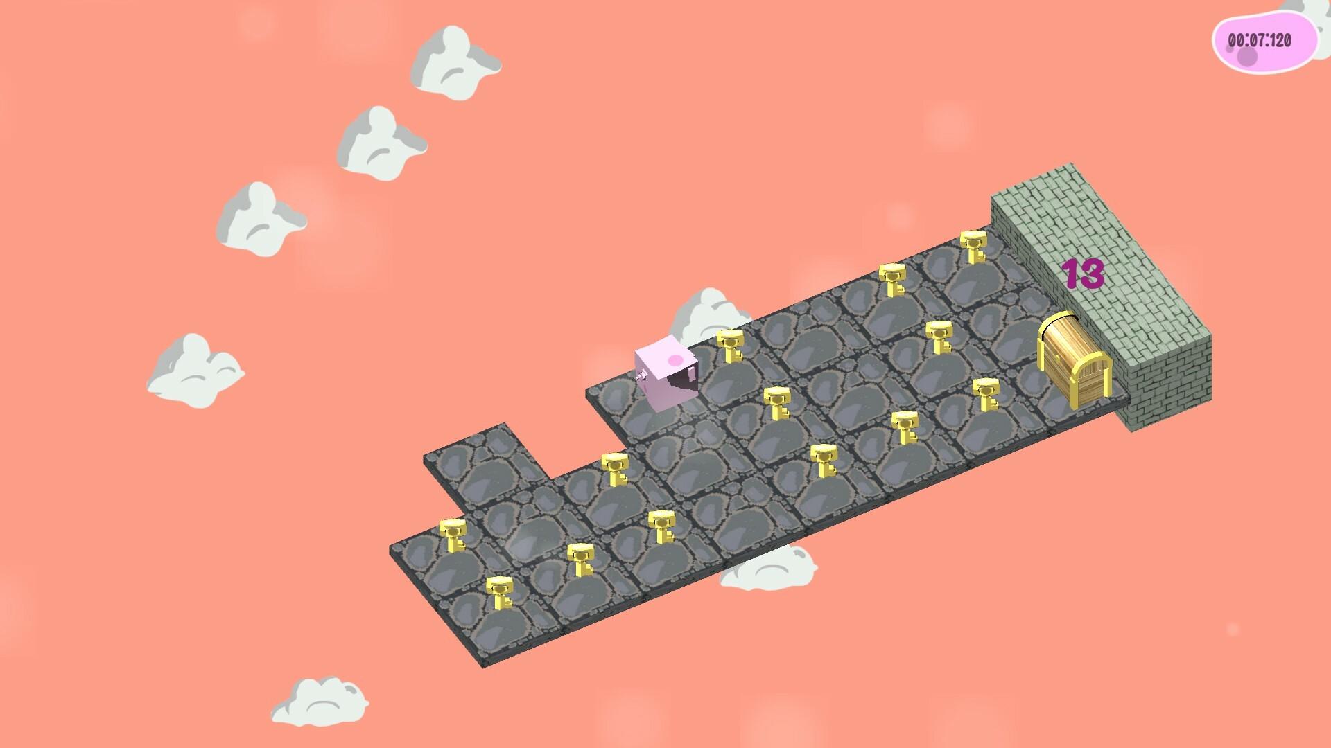 Cupig's Key Collectathon Game Screenshot