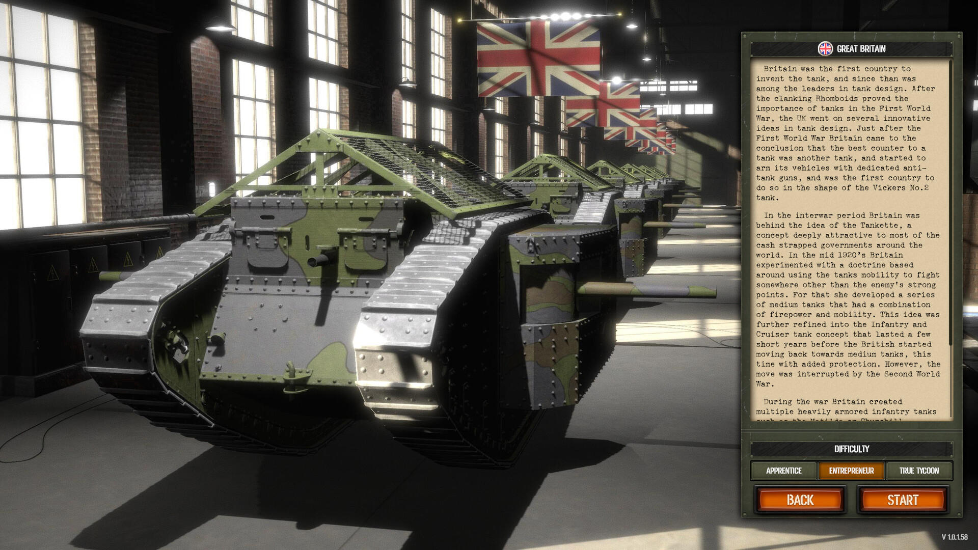 Screenshot 1 of Arms Trade Tycoon: Panzer 