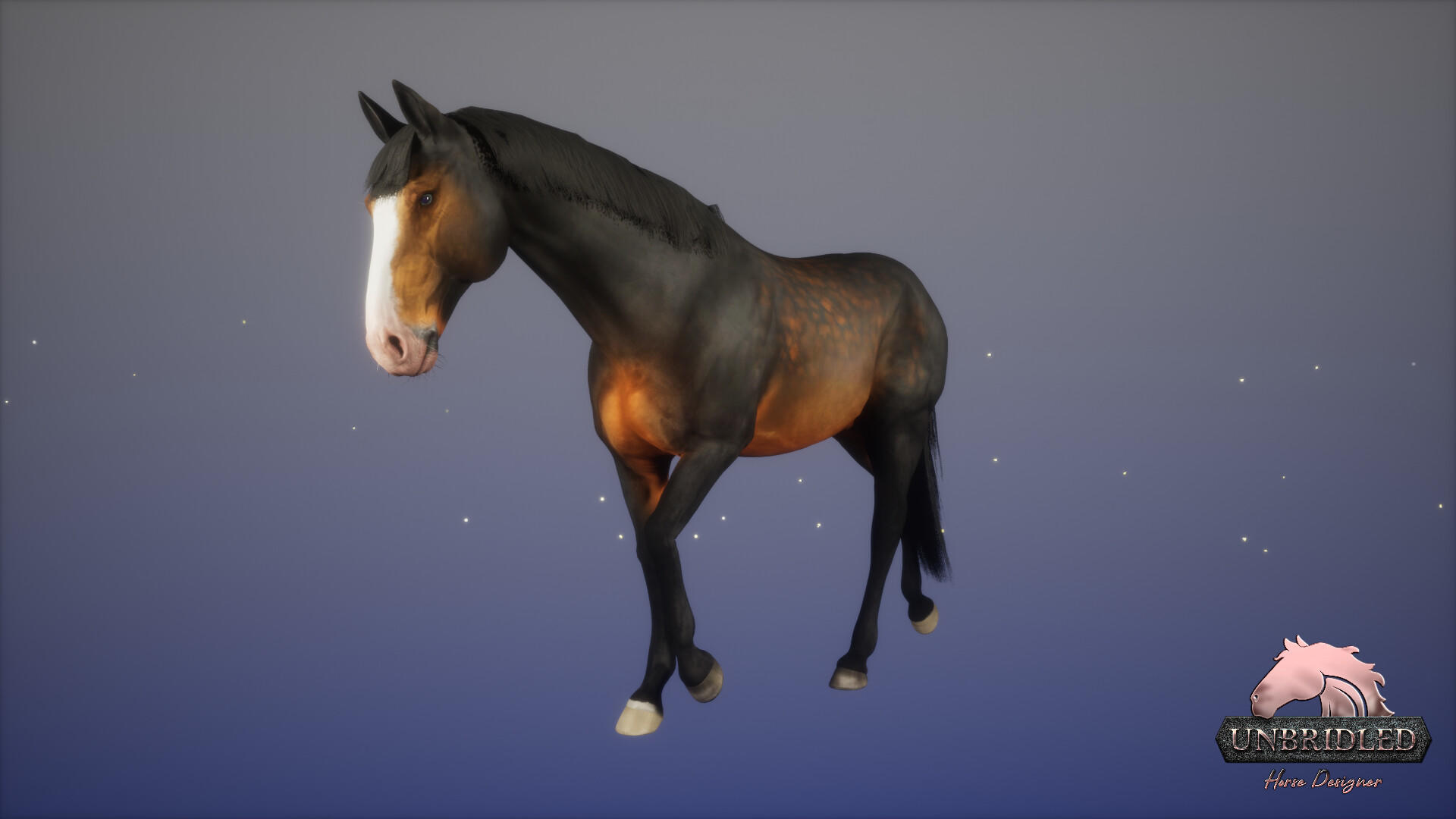 Unbridled: Horse Designer 게임 스크린 샷