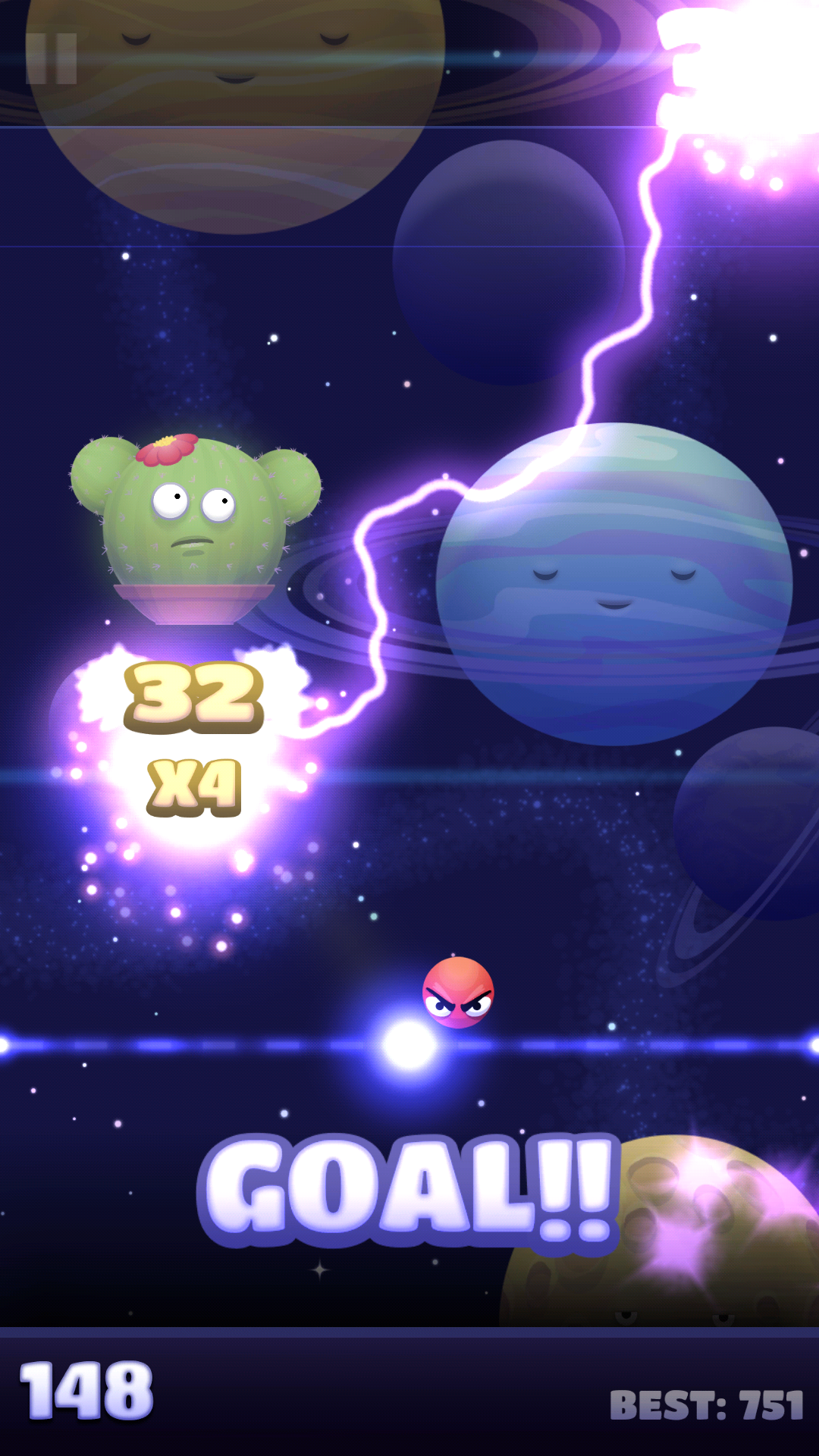 Shoot The Moon 게임 스크린 샷