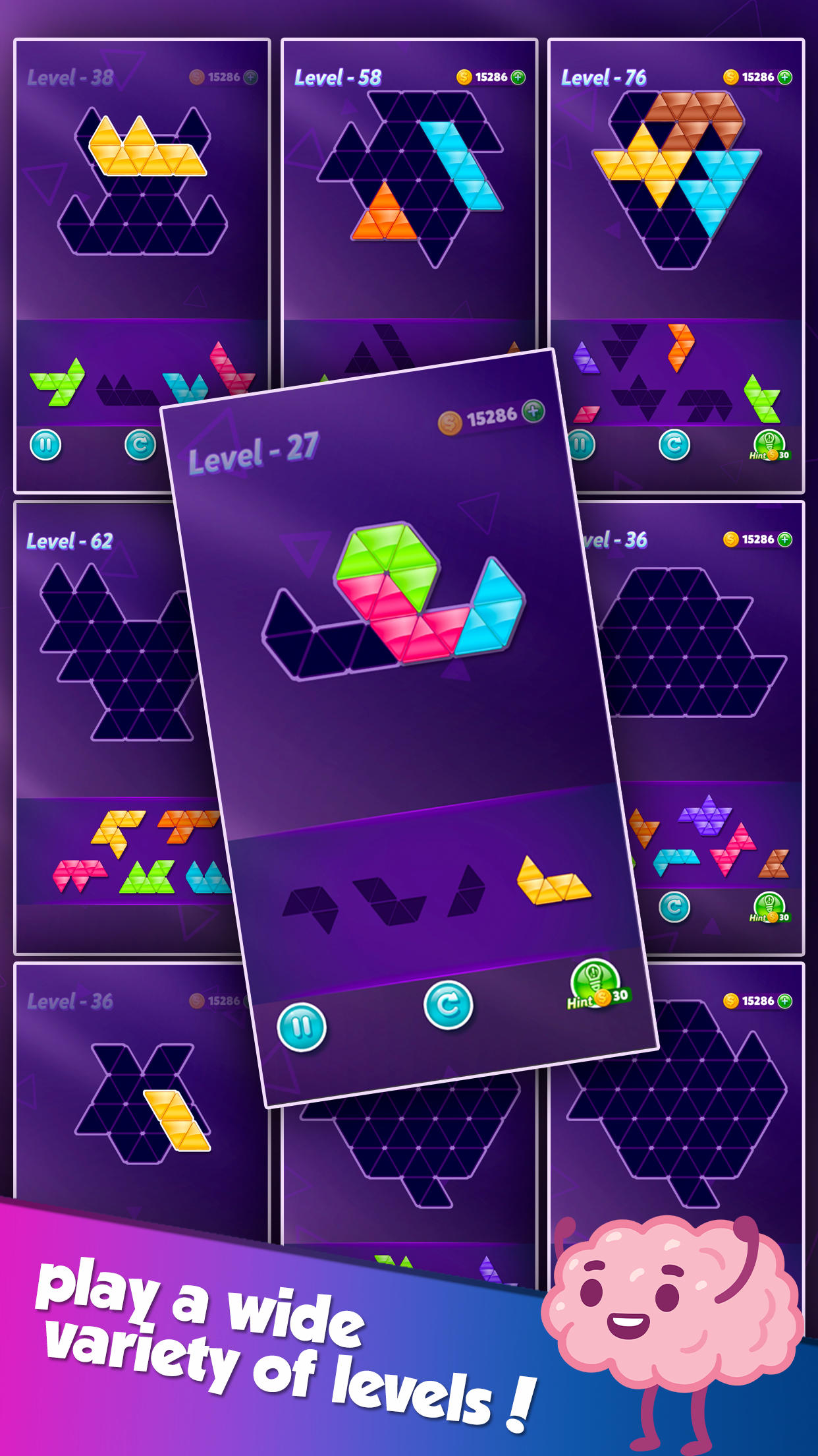 Block! Triangle puzzle Tangram ゲームのスクリーンショット
