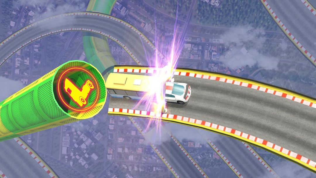 Mega Ramp Transform Racing: Transformer Games 게임 스크린 샷
