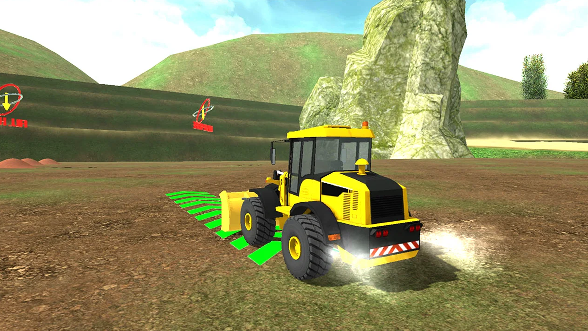Heavy Machine Excavator Game Game Screenshot