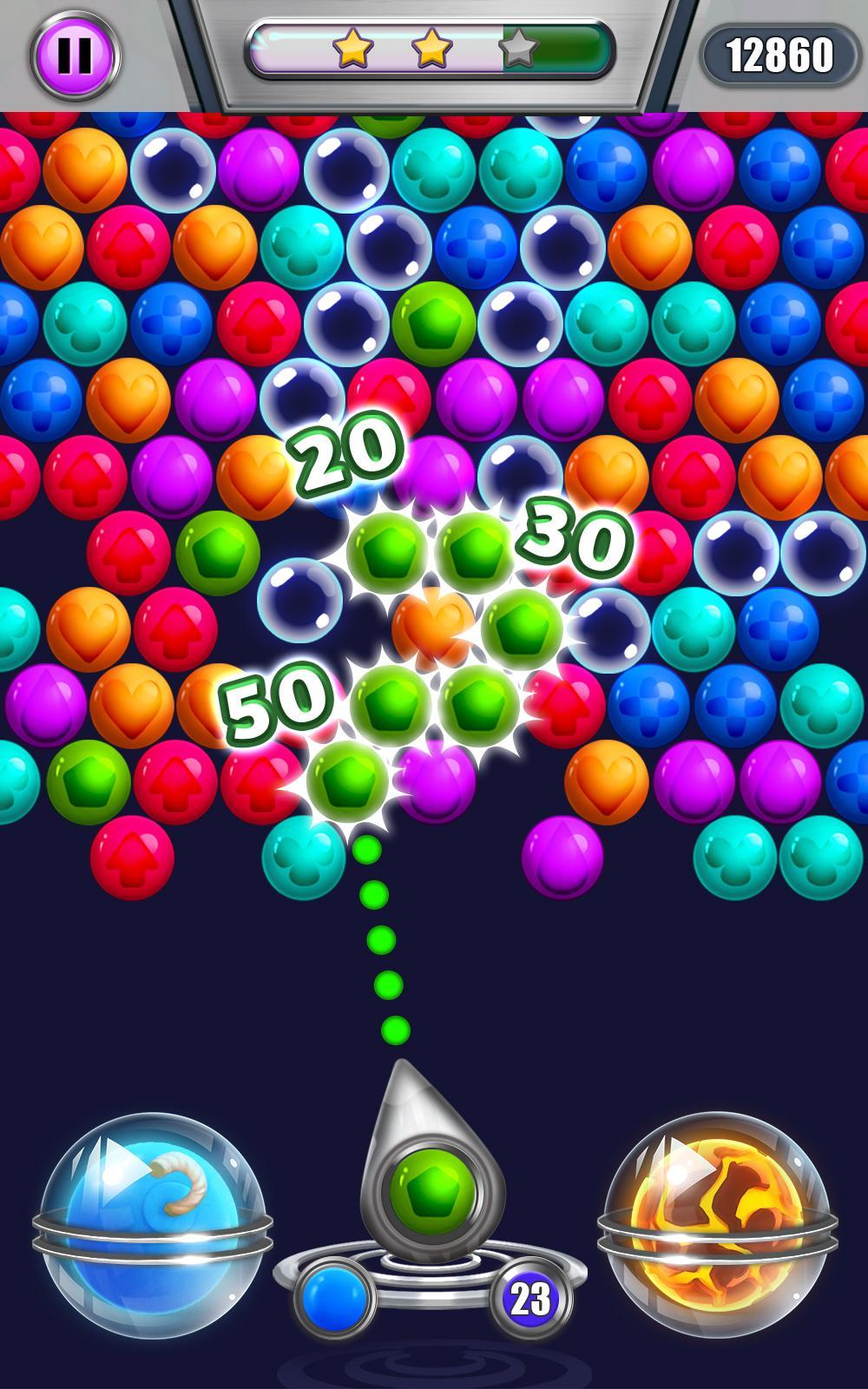 Bubble Shooter 4 Game Screenshot