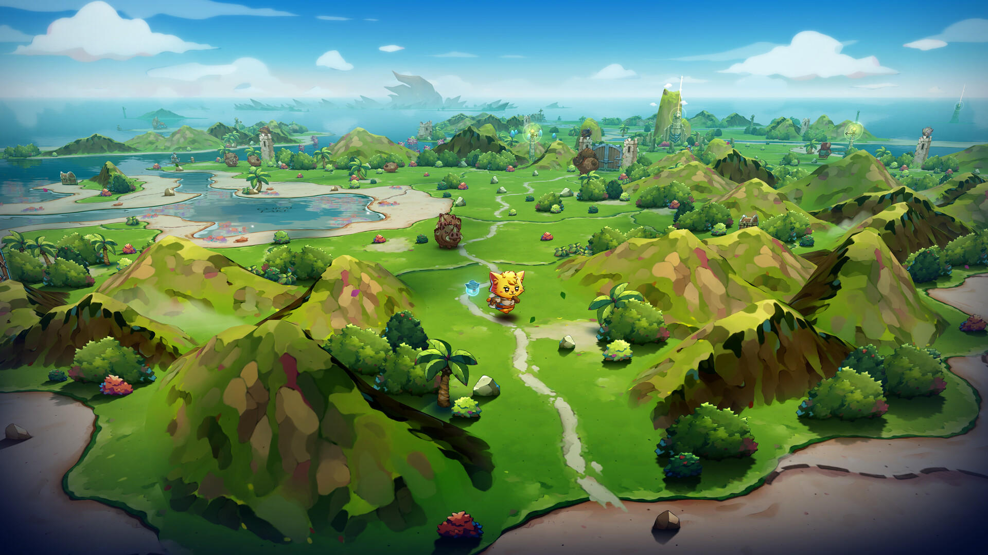 Скриншот игры Cat Quest III