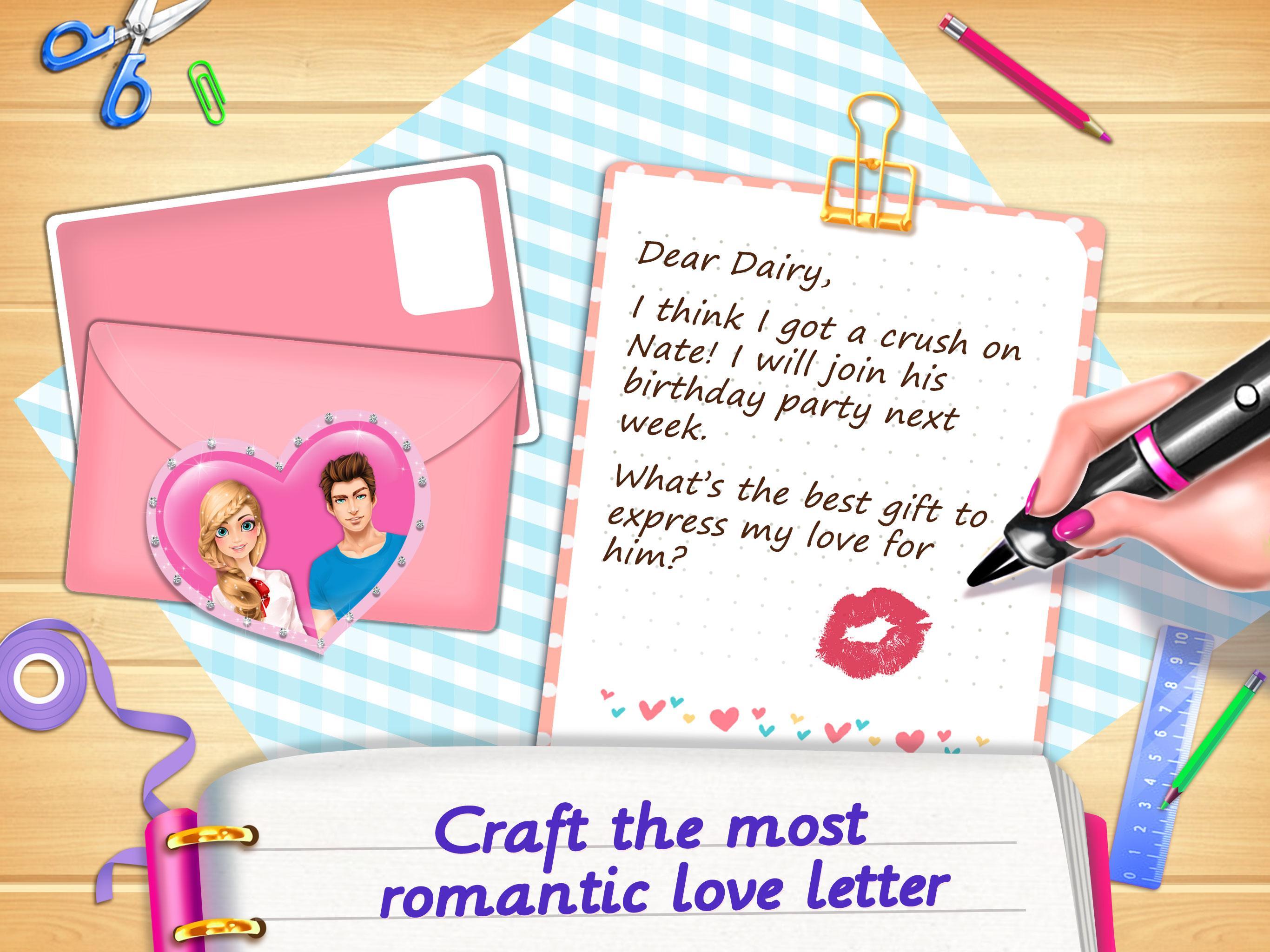 Screenshot 1 of Buku Harian Cinta Rahasia! Permainan Cerita 