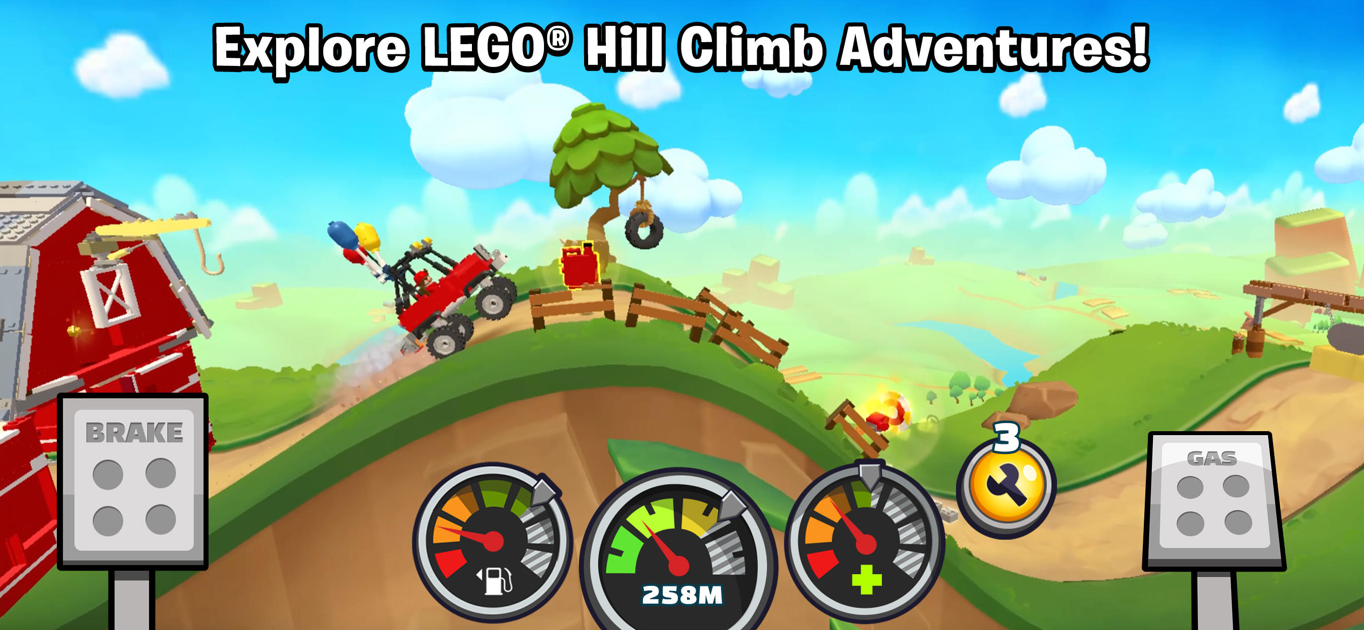 LEGO® Hill Climb Adventures ภาพหน้าจอเกม