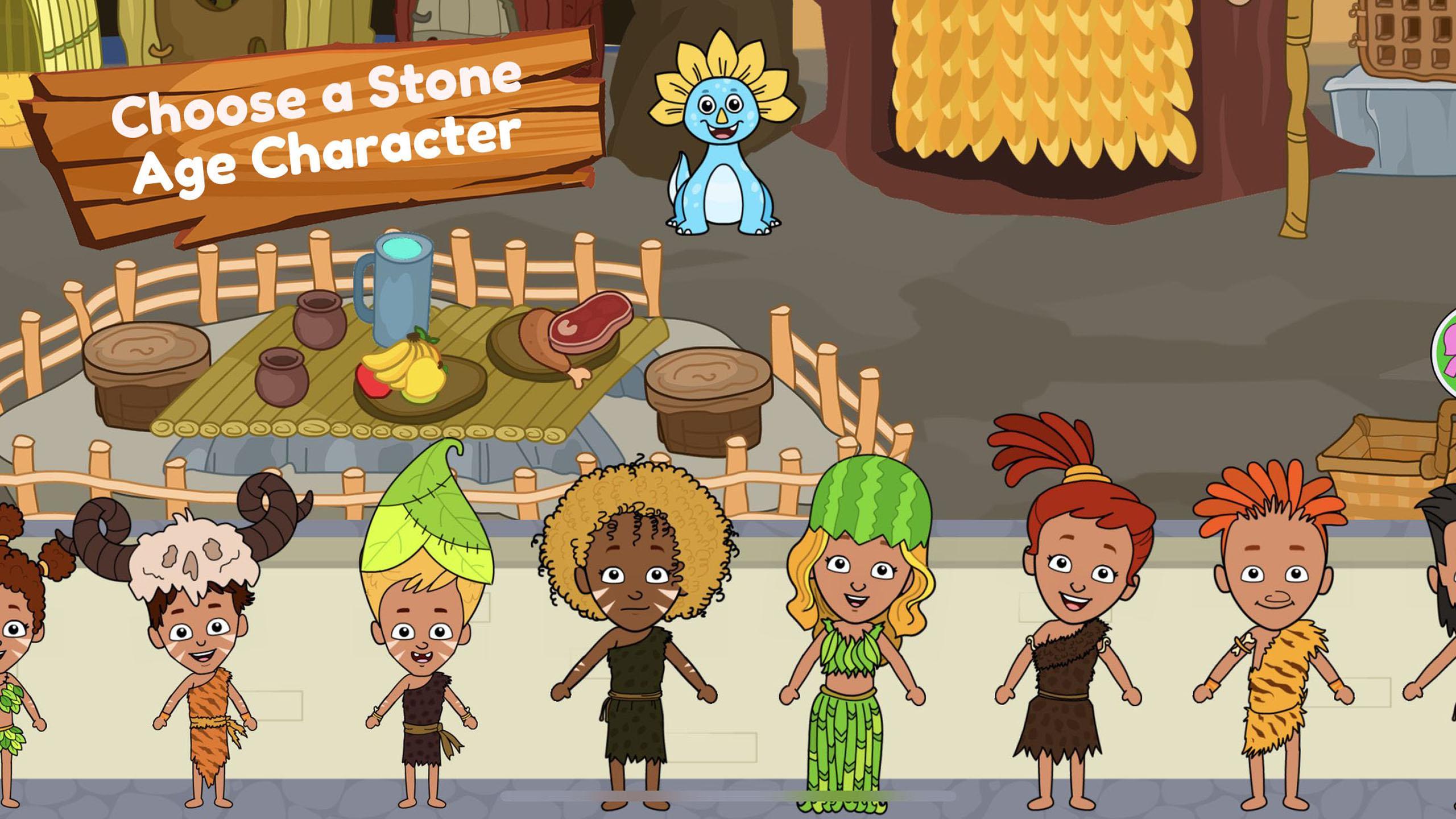 Screenshot of Caveman Games World for Kids