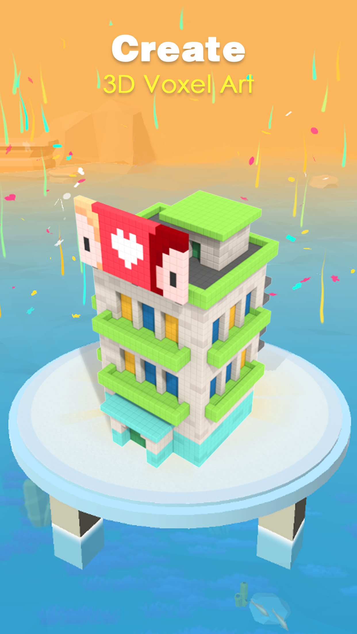 Fire Cubes 3D screenshot game