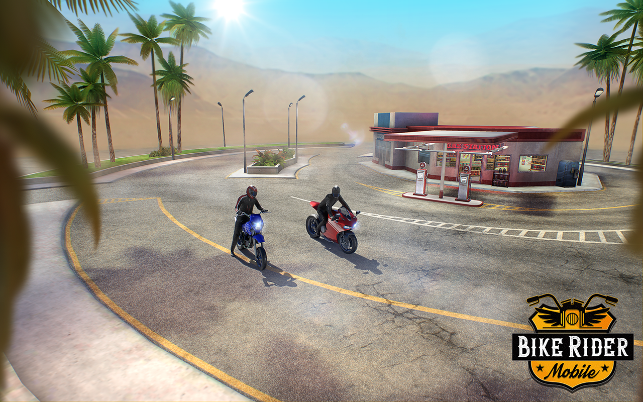 Bike Rider Mobile: Racing Duels & Highway Traffic Game Screenshot