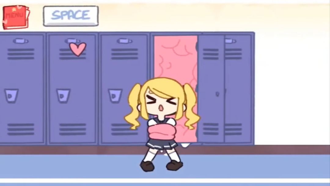 Screenshot of Tentacle locker walkthrough School Game