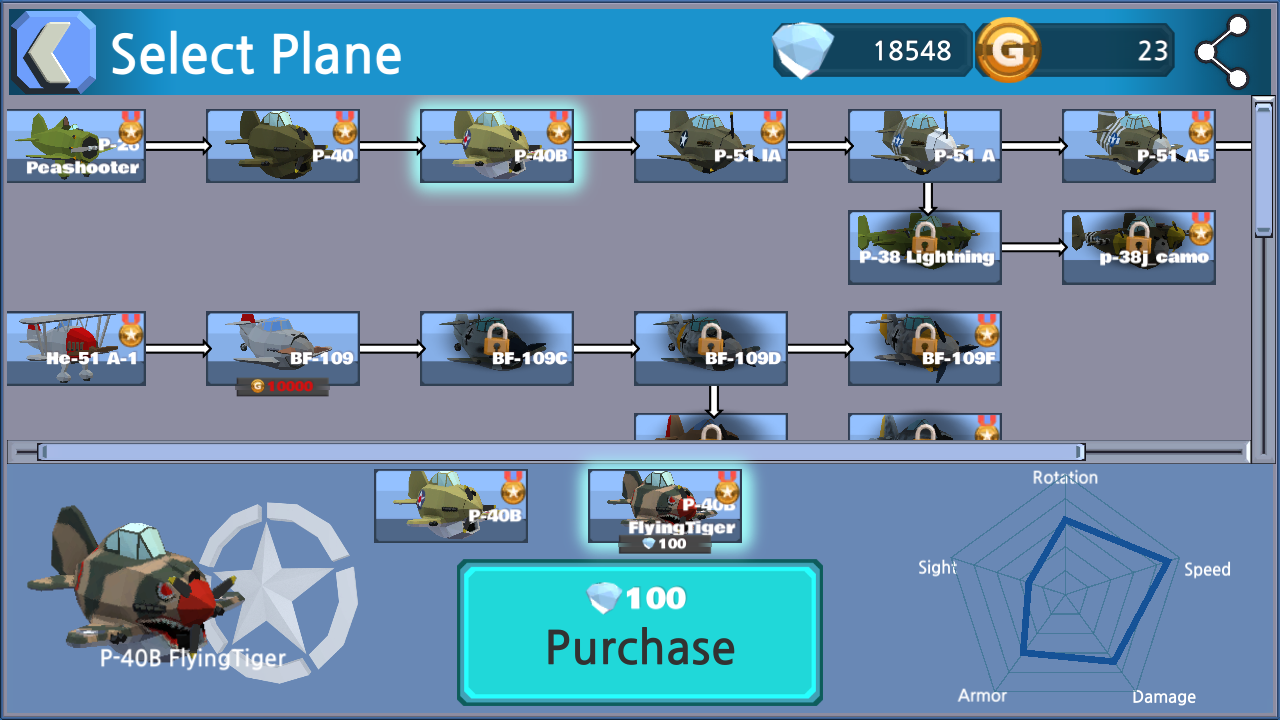 Screenshot of AeroBlaster