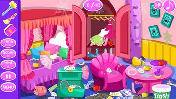 Princess room cleanup ภาพหน้าจอเกม