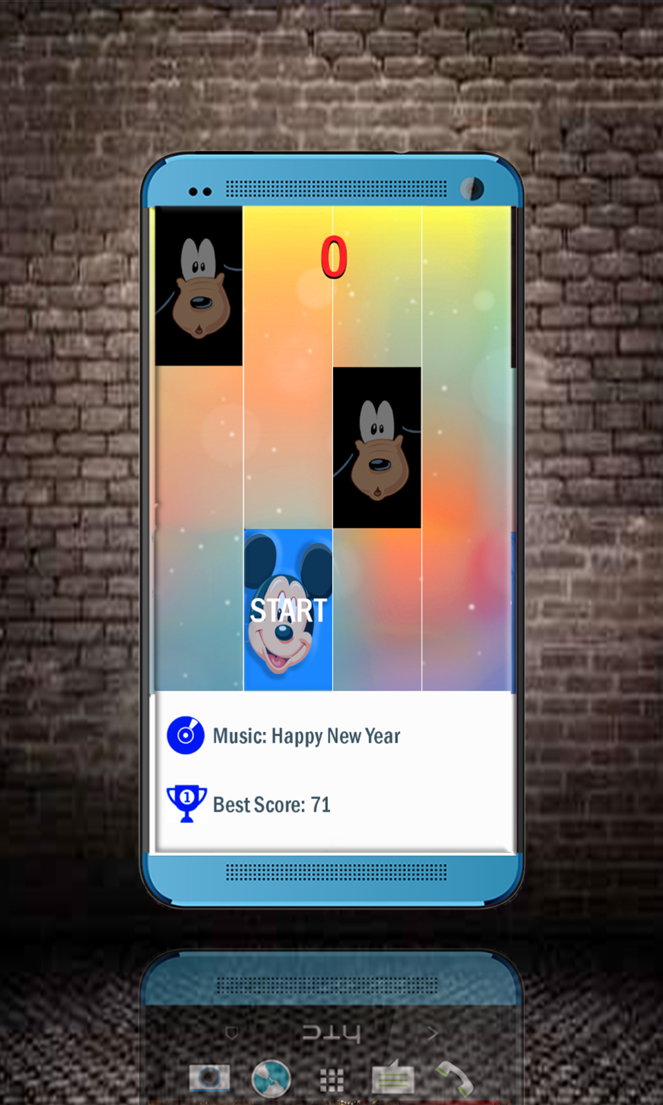 Screenshot of charactrs Disney playing piano