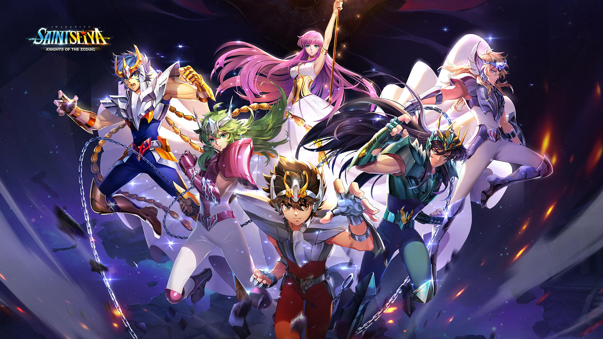 Banner of Saint Seiya Awakening: KOTZ 