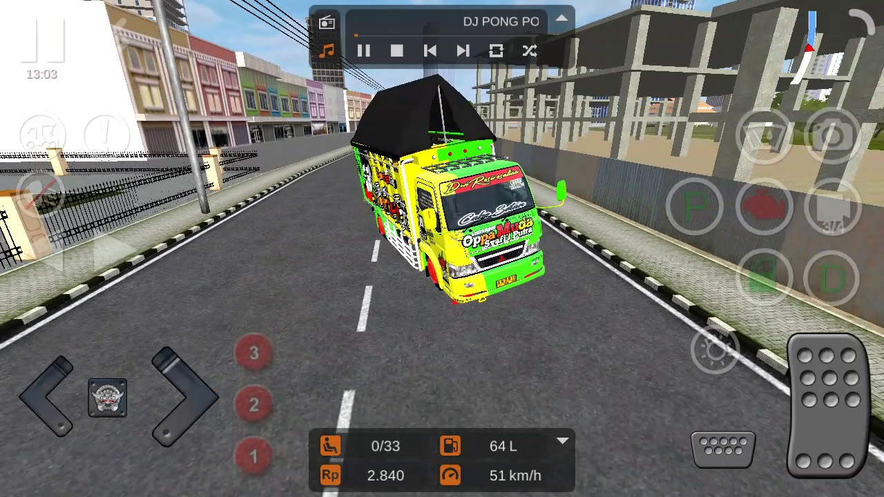 Truck Oleng Simulator 2023 게임 스크린샷