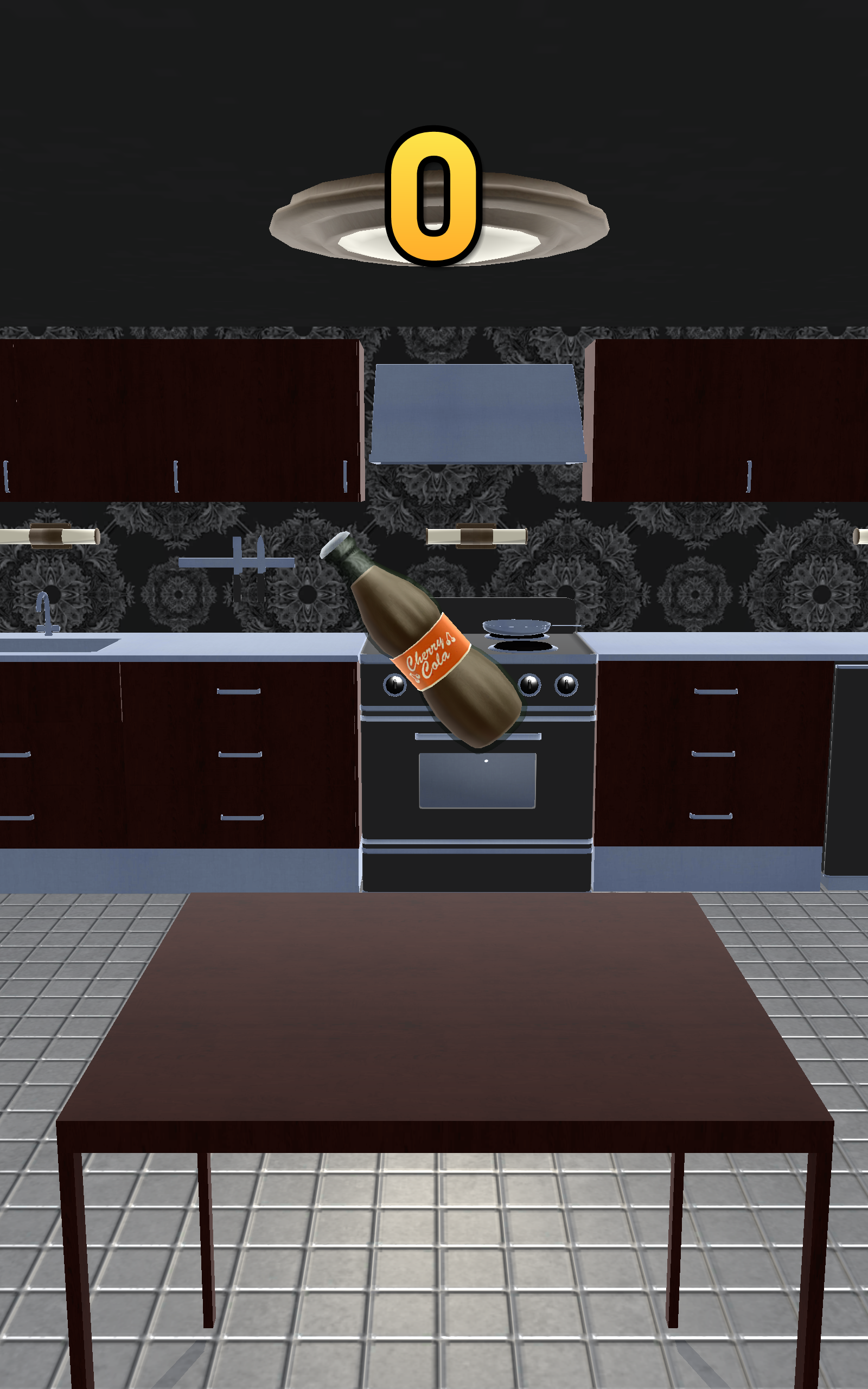 Скриншот игры Bottle 3D Flip