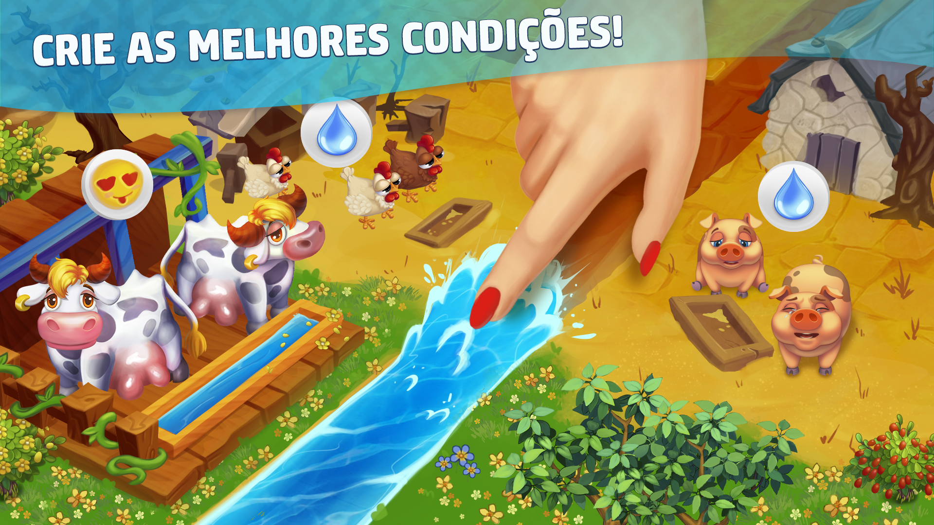 Captura de Tela do Jogo Harvest Land