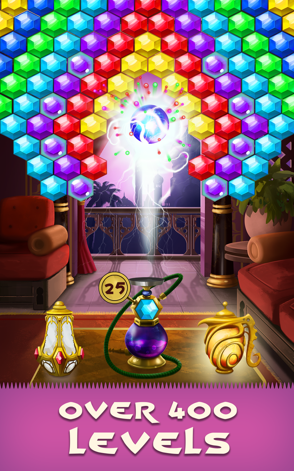 Diamond Bubble Game Screenshot