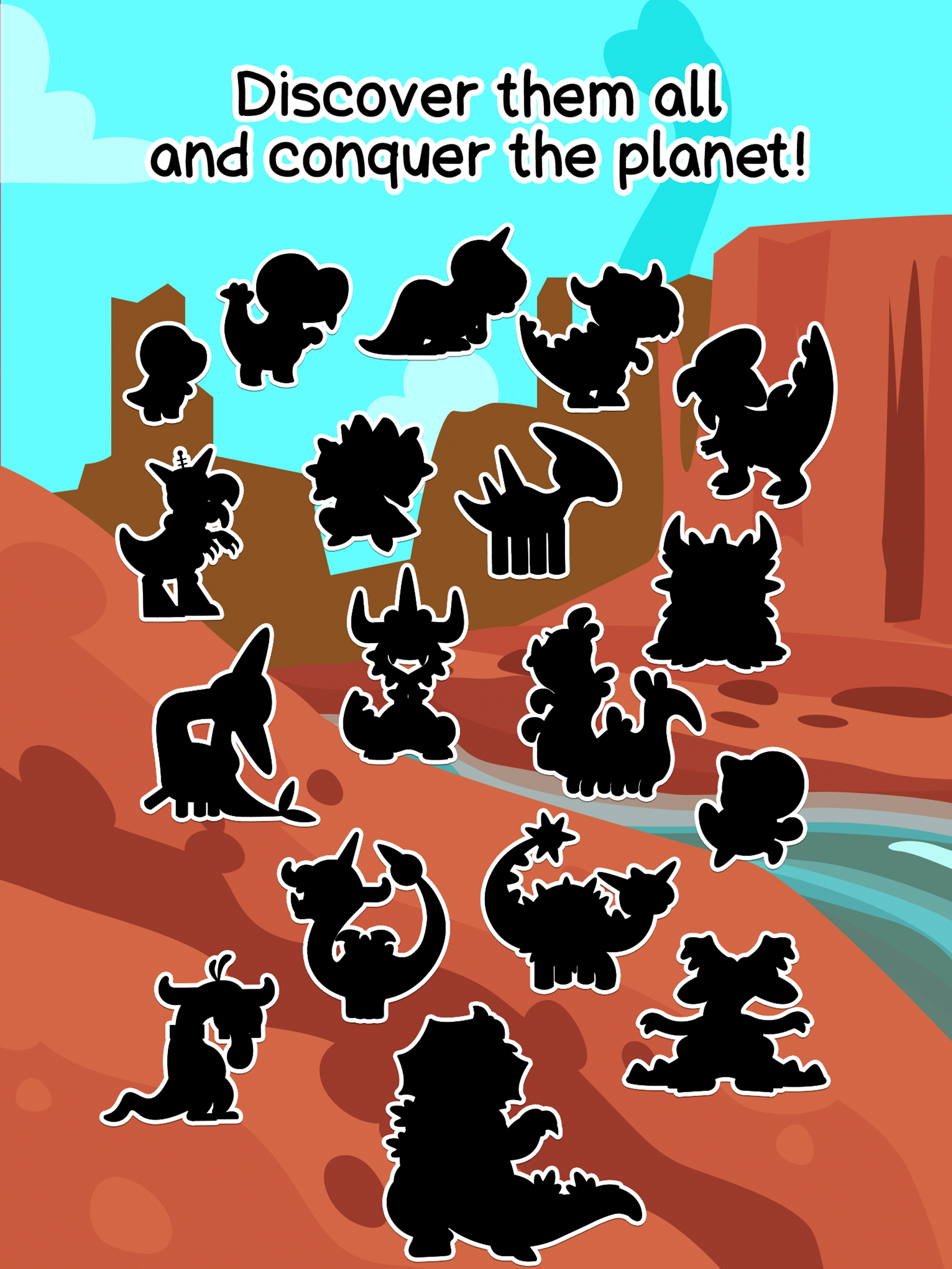 Dino Evolution: Dinosaur Game 게임 스크린샷