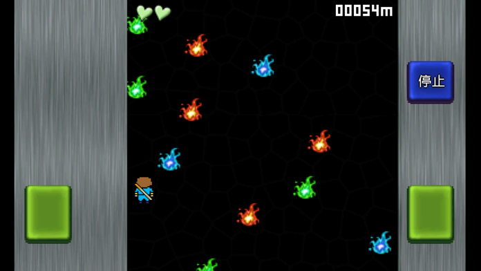 Cuplikan Layar Game おかんと炎