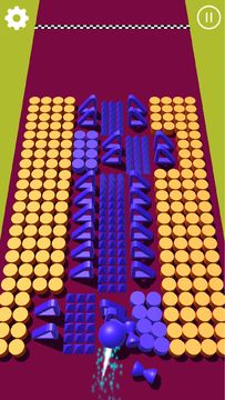 Color Dot 3D : Ball bump game Game Screenshot