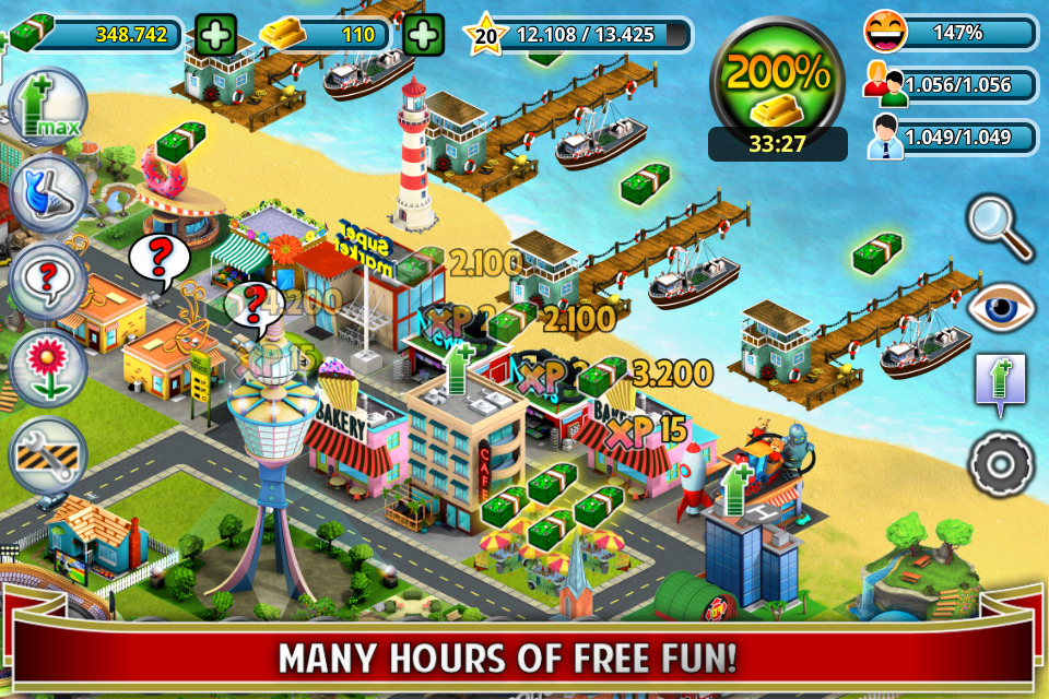 City Island ™: Builder Tycoon Game Screenshot