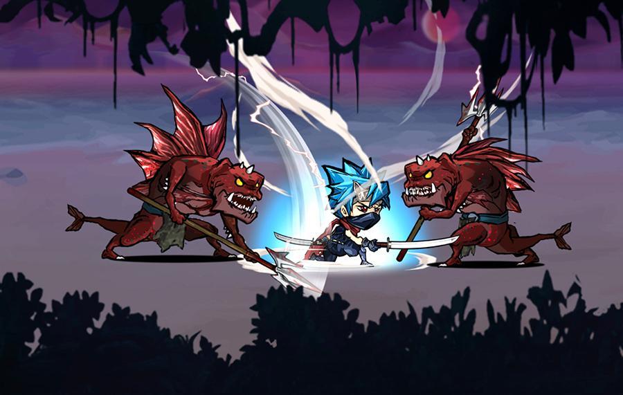 Ninja fight screenshot game