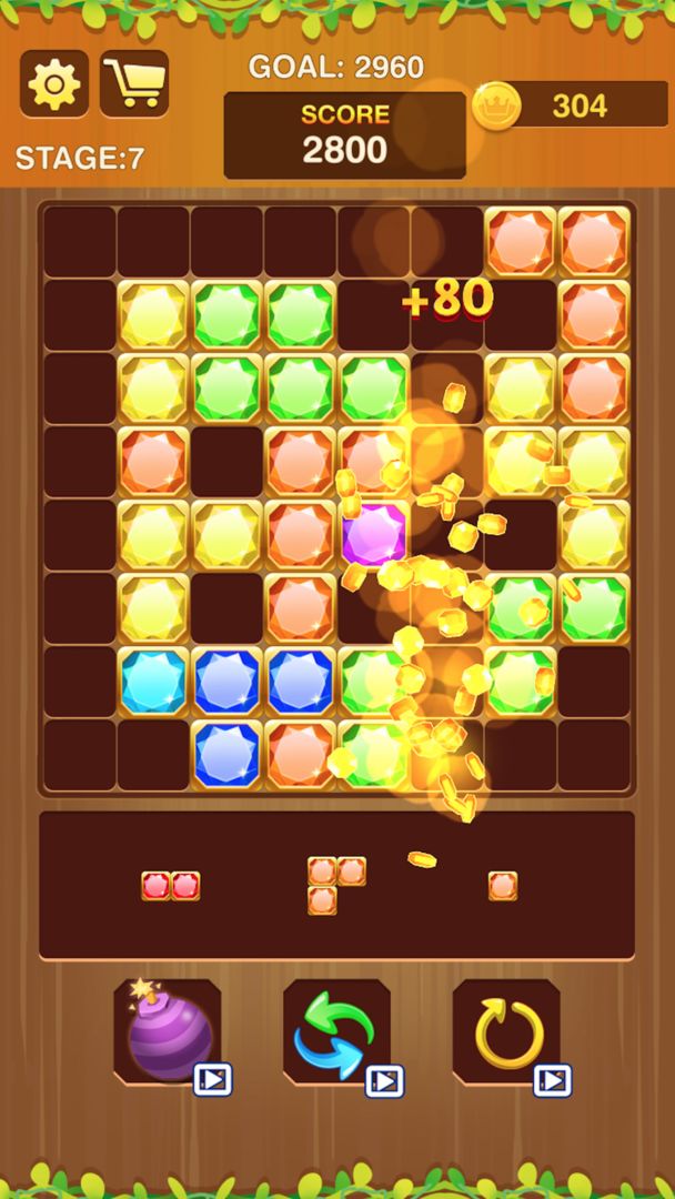 Screenshot of Block Puzzle Mania 2020