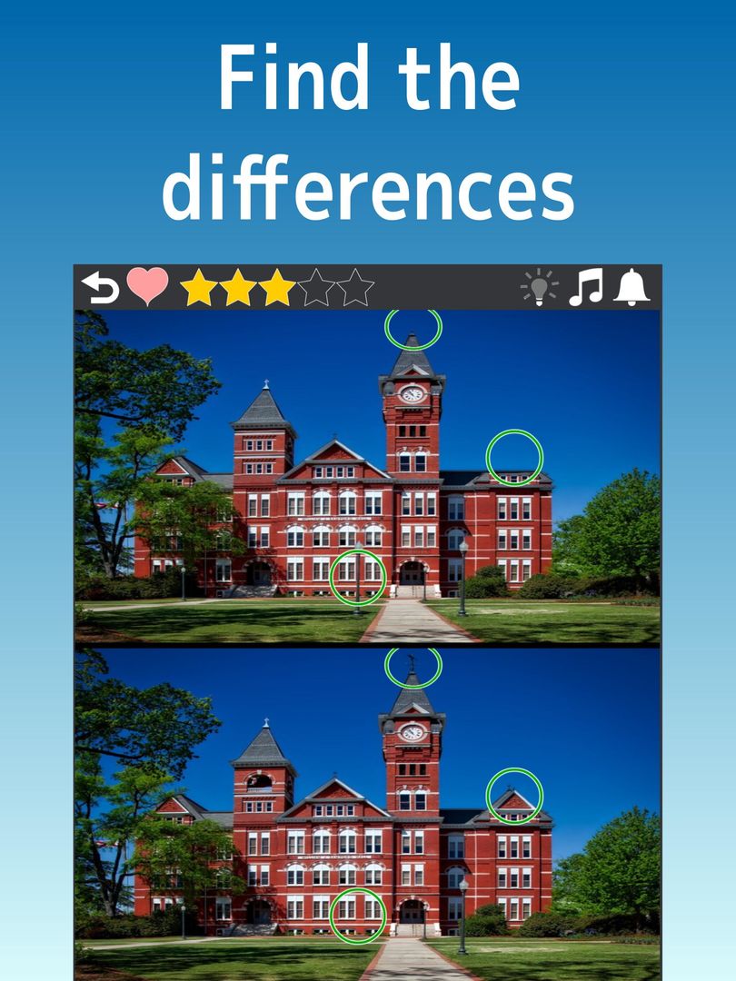 Find Differences -Leisurely- ภาพหน้าจอเกม