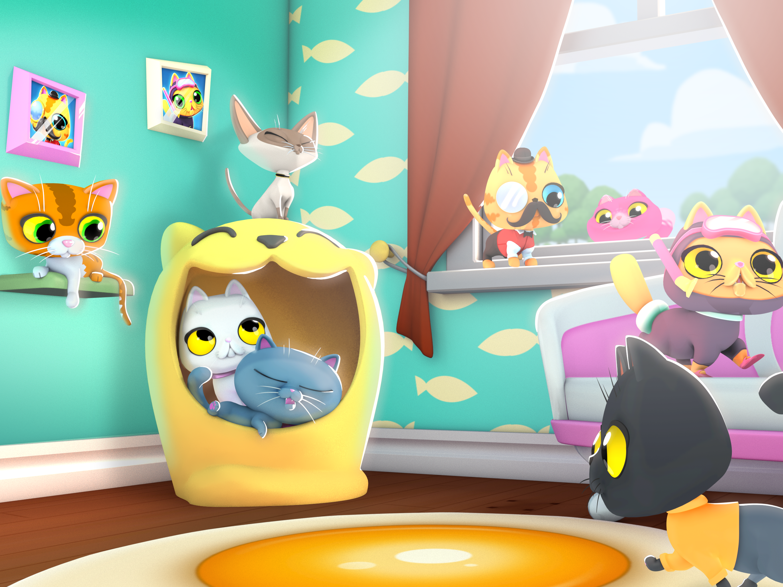 Kitty Keeper: Cat Collector Game Screenshot