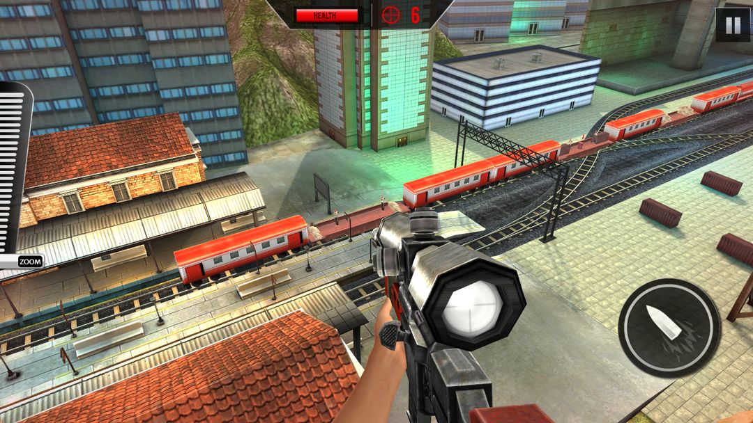 Train Shooting Game: War Games 게임 스크린 샷