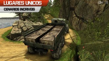 Captura de Tela do Jogo Motorista de caminhão: Offroad